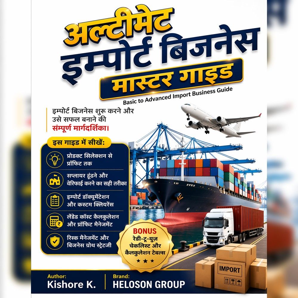 अल्टीमेट इम्पोर्ट गाइड: बेसिक से एडवांस तक - Complete Import Export Mastery Course